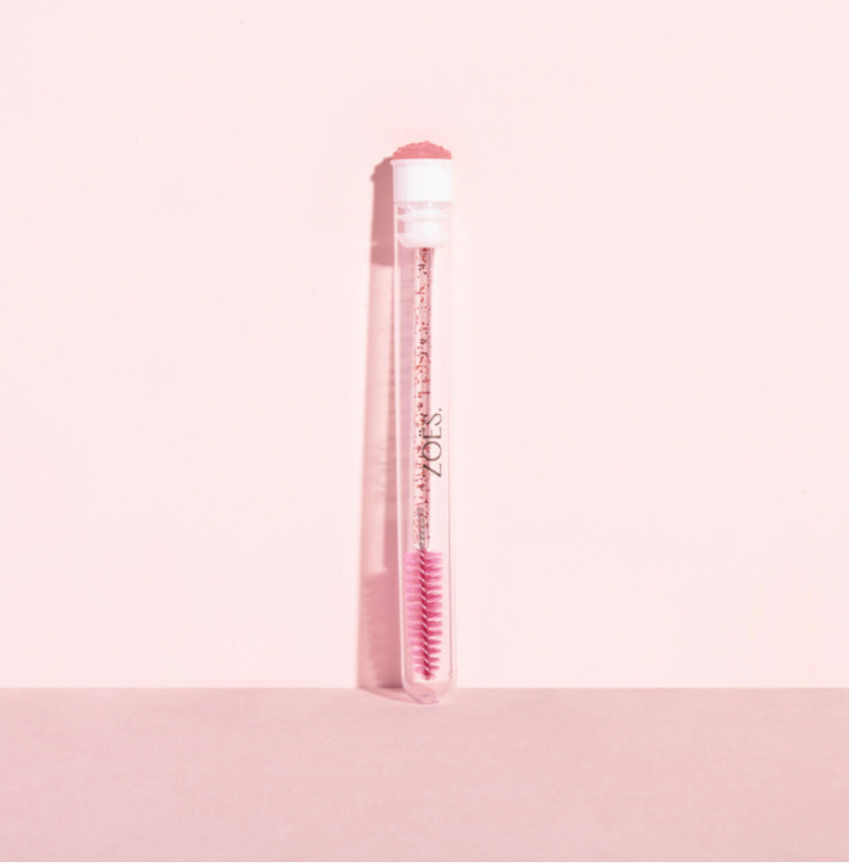 Brow spoolie 2 stuks - licht roze