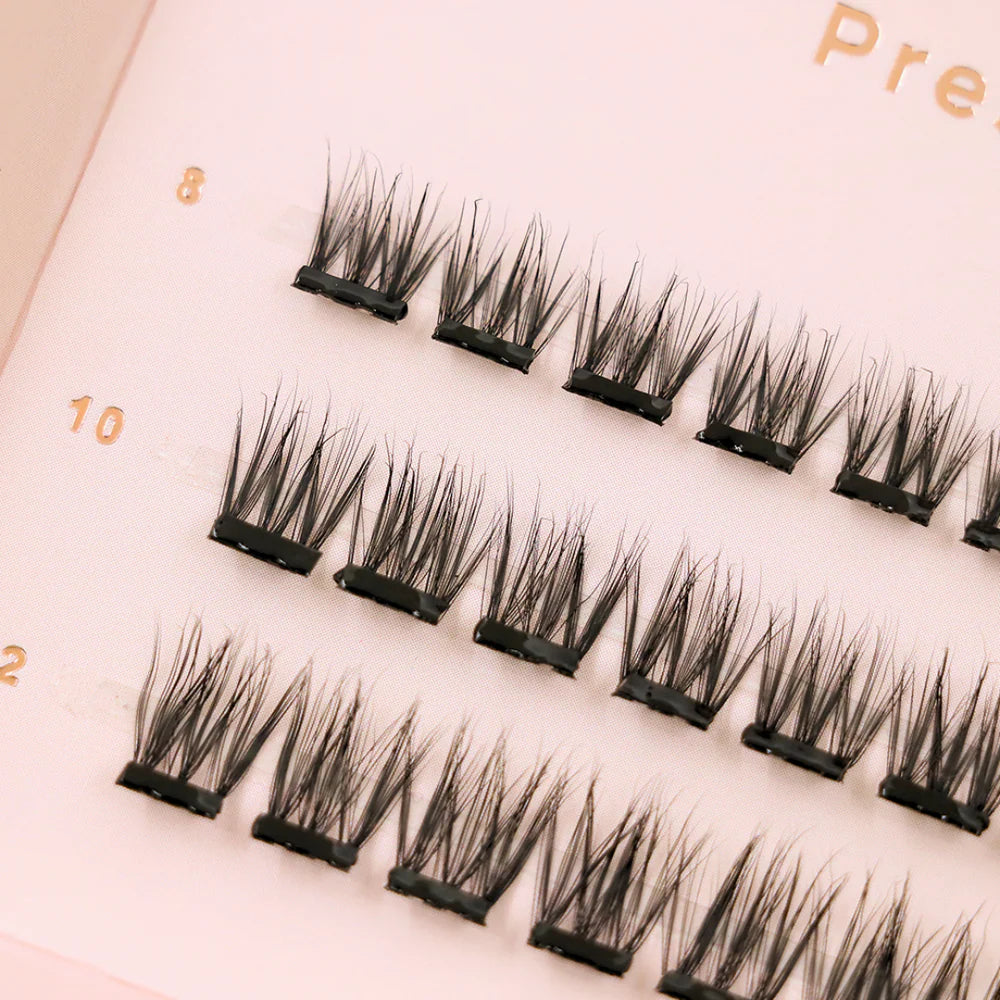 Press on lashes - Nude Noir
