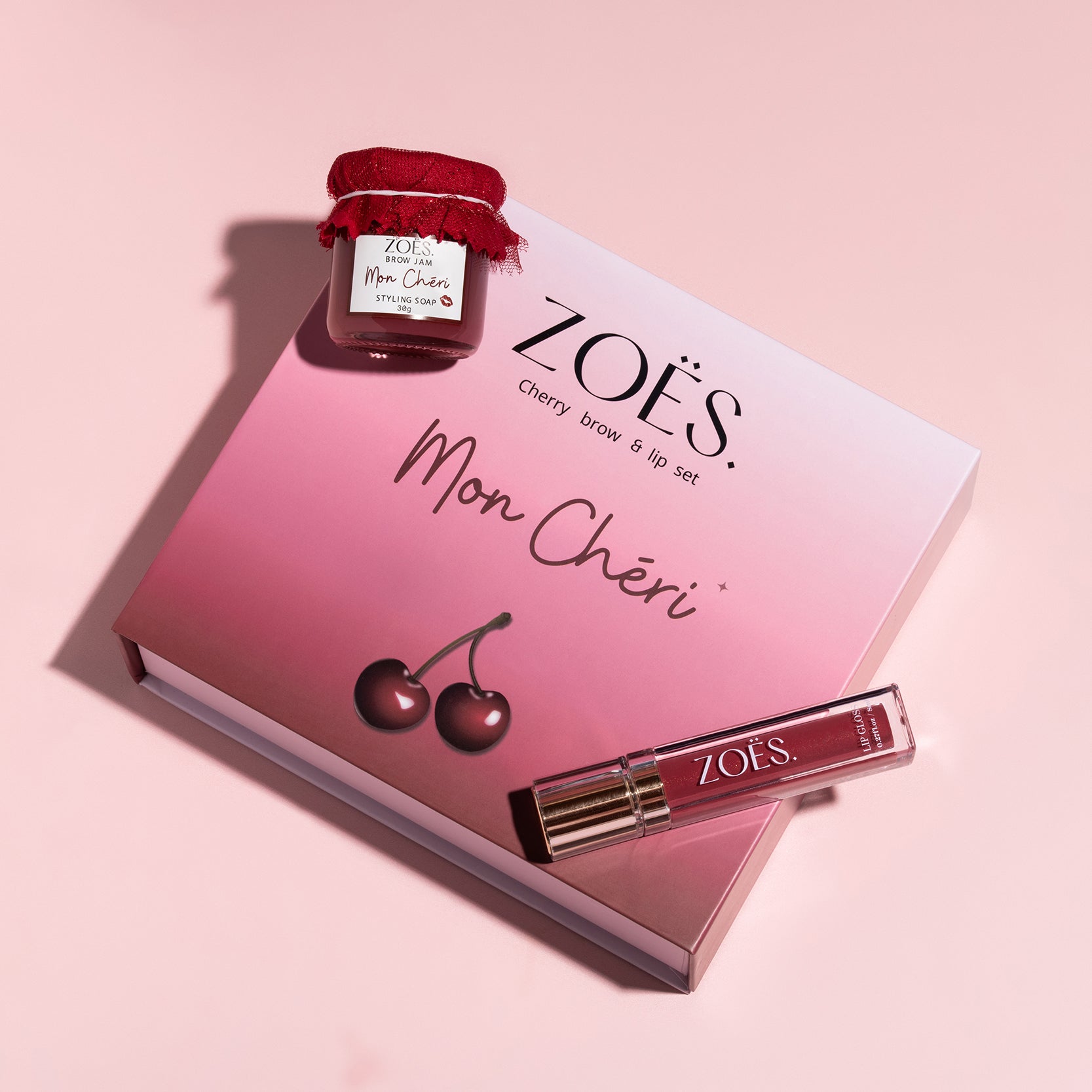 LIMITED EDITION Brow & lip set - Mon Chéri